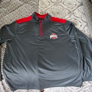 The Ohio State University light weight pullover.  XL.